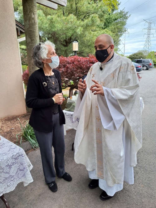 Laura and Father Romans